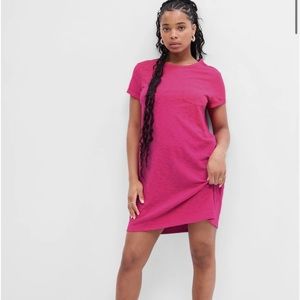 NWT Gap pocket tshirt dress. Pink size XS